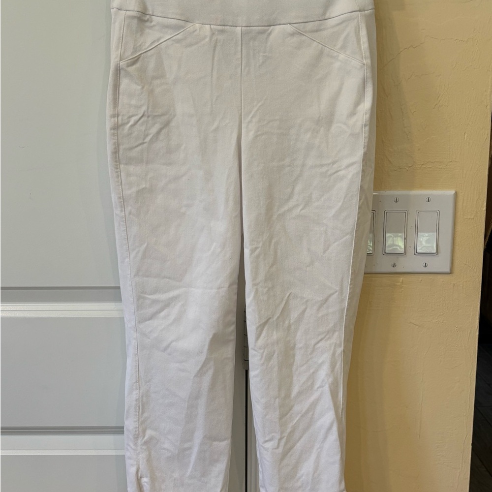 Chico's Cream Ankle Pants